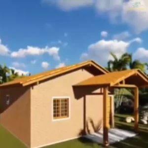 KIT E MÃO DE OBRA – Casa em Tijolo Ecológico - 36m²
